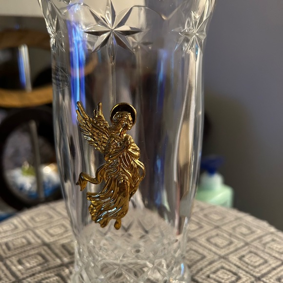 Bohemian lead crystal candle holder - Picture 6 of 8